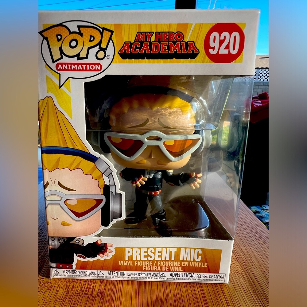 Funko Pop 920 My Hero Academia Present Mic vinyl figure